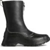 Sperry Top-Sider Women's Sperry X Who What Wear Duck Float Zip Up Boot Black -Sperry Top-Sider Sales STS88685 000