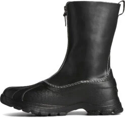 Sperry Top-Sider Women's Sperry X Who What Wear Duck Float Zip Up Boot Black -Sperry Top-Sider Sales STS88685 180