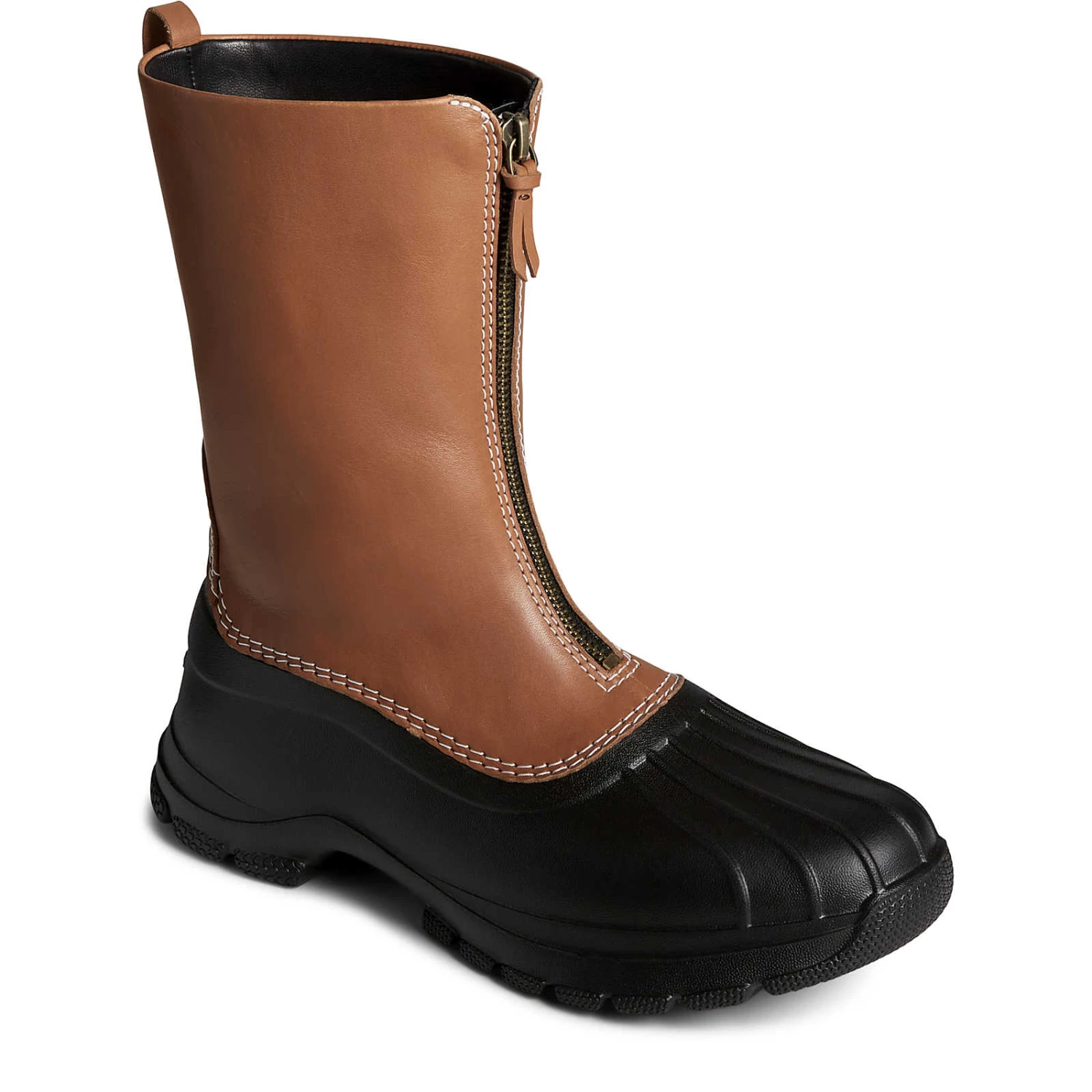 Sperry Top-Sider Women's Sperry X Who What Wear Duck Float Zip Up Boot Tan 5 Sperry Top-Sider Women's Sperry X Who What Wear Duck Float Zip Up Boot Tan - Image 3