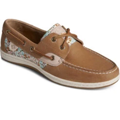 Sperry Top-Sider Women's Koifish Floral Boat Shoe Tan -Sperry Top-Sider Sales STS88691