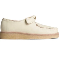 Sperry Top-Sider Women's Captain's Crepe Bow Oxford Ivory