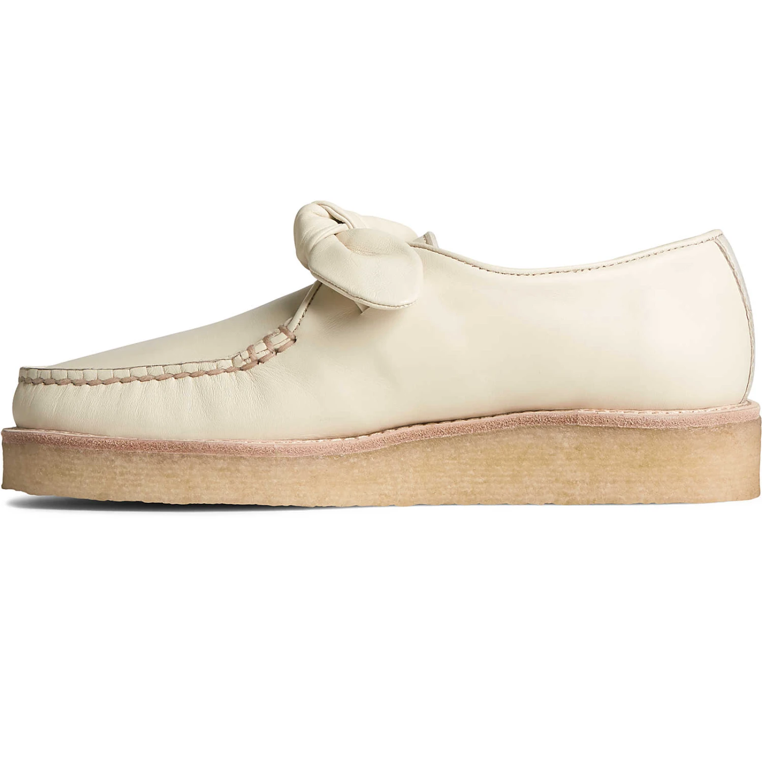 Sperry Top-Sider Women's Captain's Crepe Bow Oxford Ivory 6 Sperry Top-Sider Women's Captain's Crepe Bow Oxford Ivory - Image 4