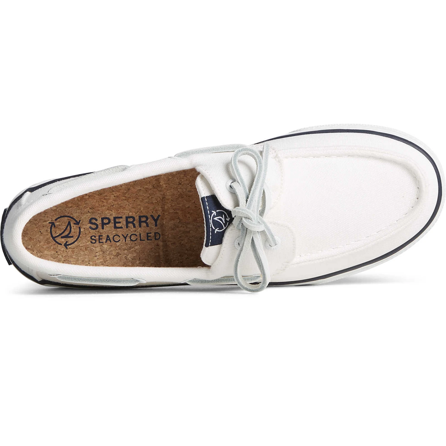 Sperry Top-Sider Women's SeaCycled™ Bahama 2.0 Sneaker White 8 Sperry Top-Sider Women's SeaCycled™ Bahama 2.0 Sneaker White - Image 6