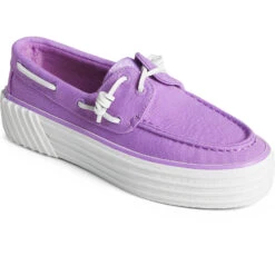 Sperry Top-Sider Women's SeaCycled™ Bahama 2.0 Platform Sneaker Purple -Sperry Top-Sider Sales STS88710