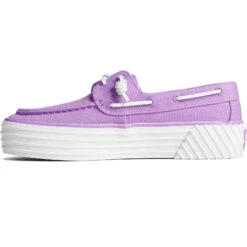 Sperry Top-Sider Women's SeaCycled™ Bahama 2.0 Platform Sneaker Purple -Sperry Top-Sider Sales STS88710 180