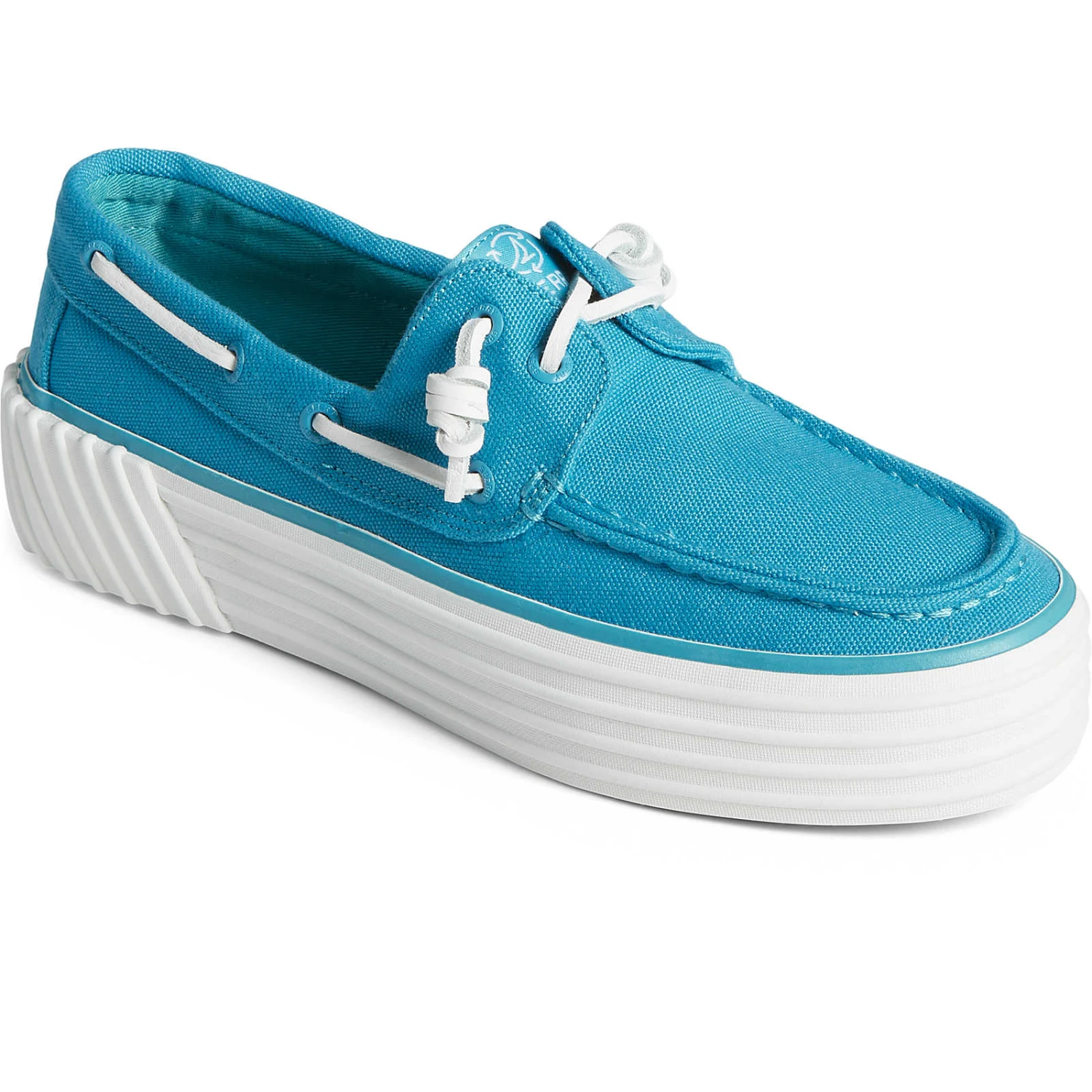 Sperry Top-Sider Women's SeaCycled™ Bahama 2.0 Platform Sneaker Blue 4 Sperry Top-Sider Women's SeaCycled™ Bahama 2.0 Platform Sneaker Blue - Image 2