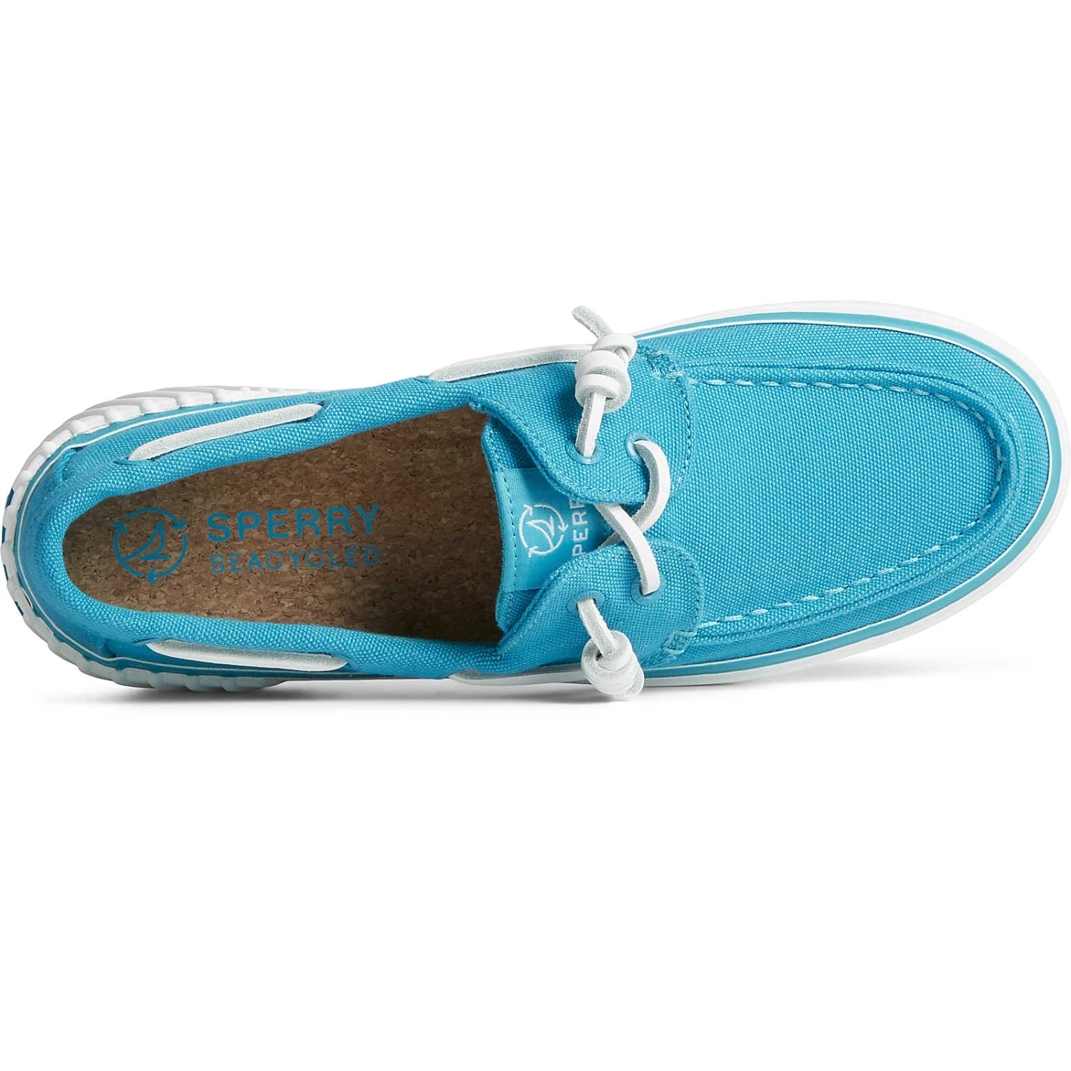 Sperry Top-Sider Women's SeaCycled™ Bahama 2.0 Platform Sneaker Blue 7 Sperry Top-Sider Women's SeaCycled™ Bahama 2.0 Platform Sneaker Blue - Image 5