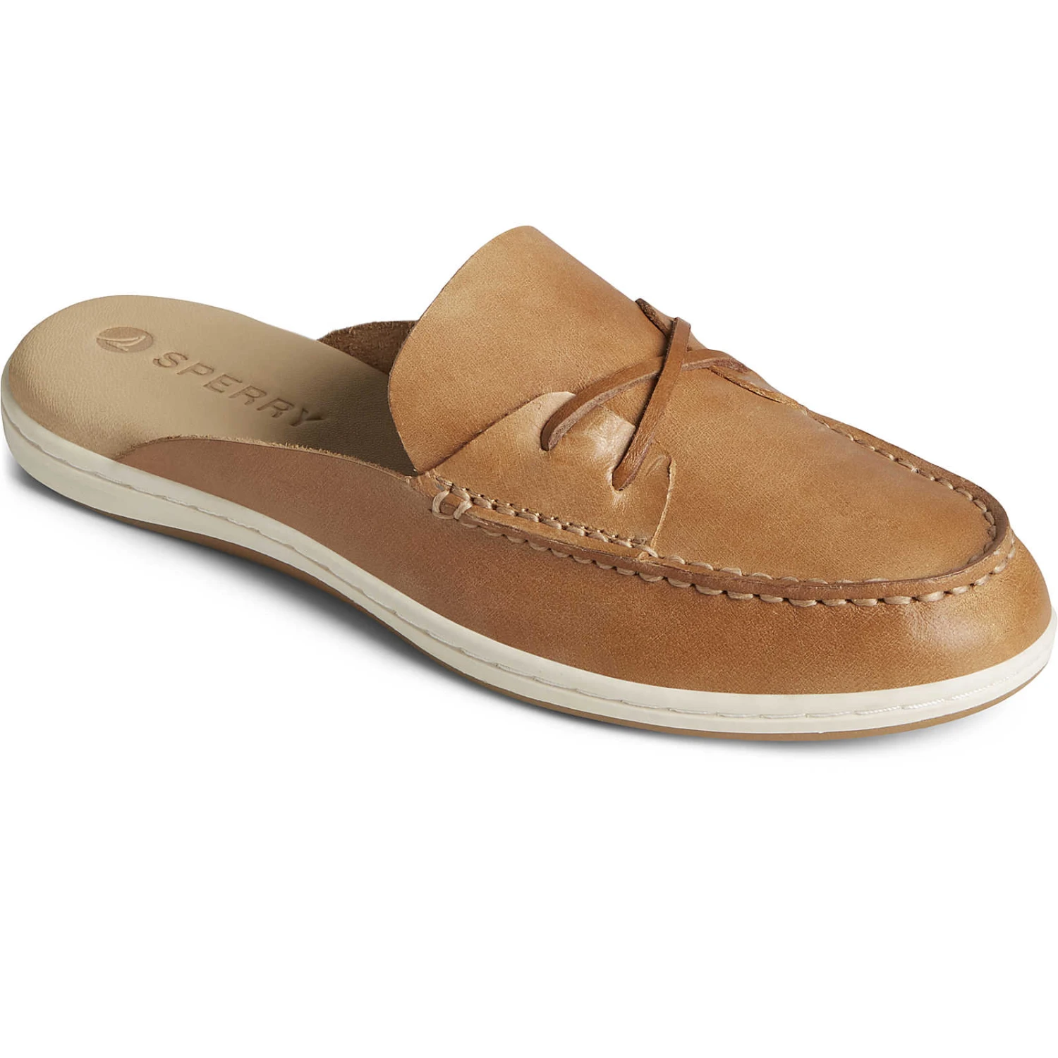 Sperry Top-Sider Women's Mulefish Leather Boat Shoe Tan 4 Sperry Top-Sider Women's Mulefish Leather Boat Shoe Tan - Image 2