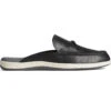 Sperry Top-Sider Women's Mulefish Leather Boat Shoe Black -Sperry Top-Sider Sales STS88719 000