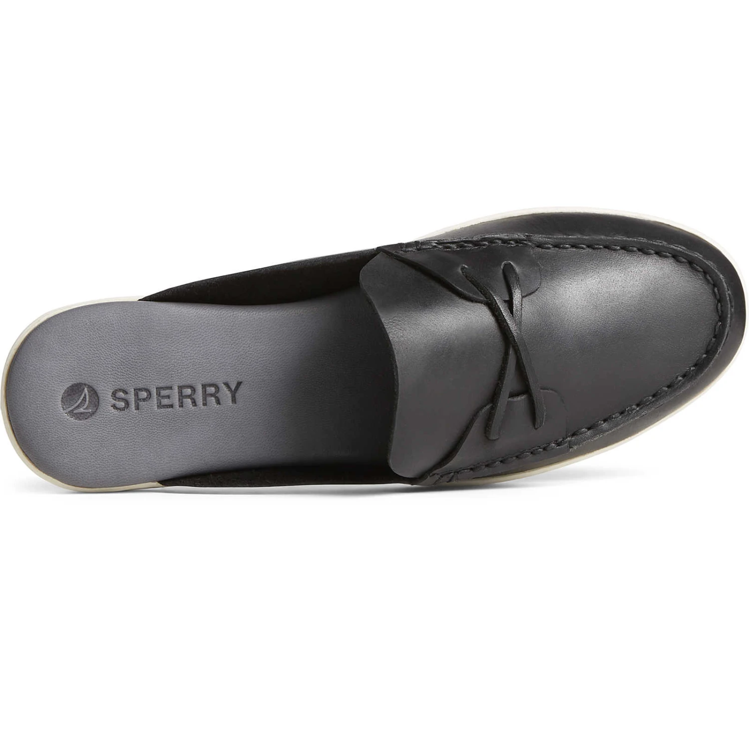 Sperry Top-Sider Women's Mulefish Leather Boat Shoe Black 7 Sperry Top-Sider Women's Mulefish Leather Boat Shoe Black - Image 5