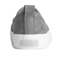 Sperry Top-Sider Women's Crest Twin Gore Perforated Leather Slip On Sneaker Grey 12 Sperry Top-Sider Women's Crest Twin Gore Perforated Leather Slip On Sneaker Grey -Sperry Top-Sider Sales STS88723 90