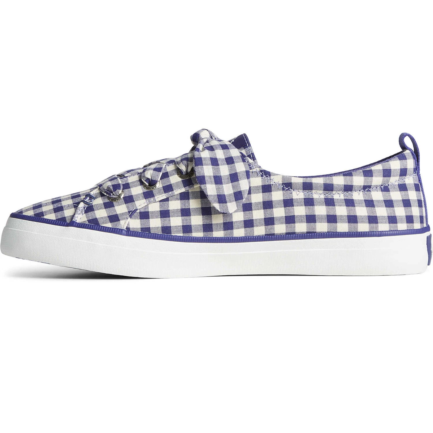 Sperry Top-Sider Women's Crest Vibe Gingham Sneaker Blue 6 Sperry Top-Sider Women's Crest Vibe Gingham Sneaker Blue - Image 4
