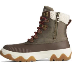 Sperry Top-Sider Women's Acadia Boot Olive -Sperry Top-Sider Sales STS88854 180