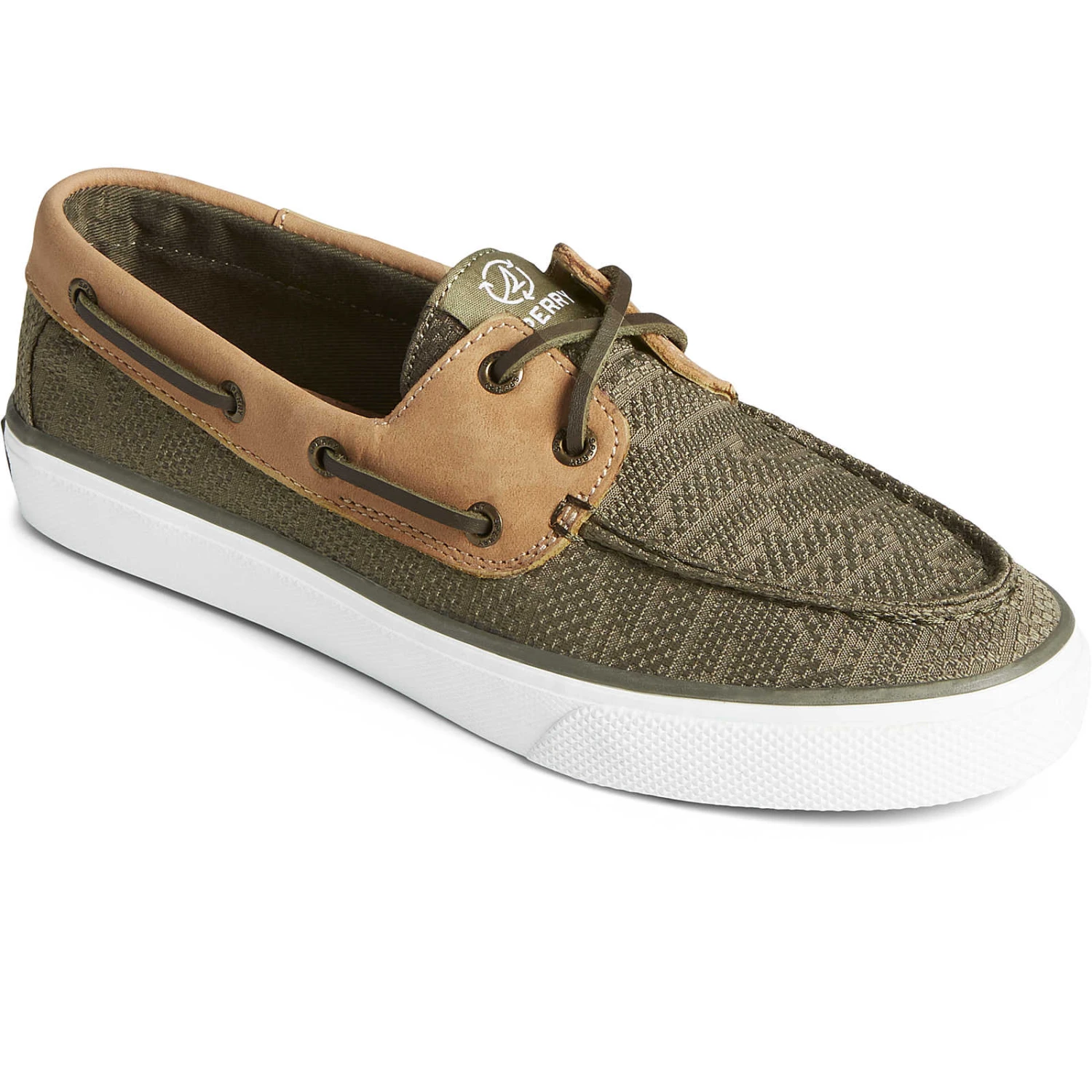 Sperry Top-Sider Women's Bahama 2.0 Jacquard Sneaker Olive 4 Sperry Top-Sider Women's Bahama 2.0 Jacquard Sneaker Olive - Image 2