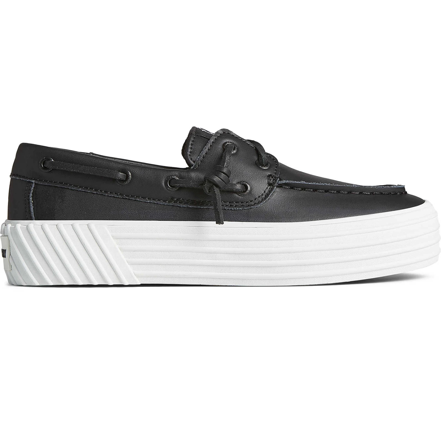 Sperry Top-Sider Women's Bahama 2.0 Leather Platform Sneaker Black 3 Sperry Top-Sider Women's Bahama 2.0 Leather Platform Sneaker Black