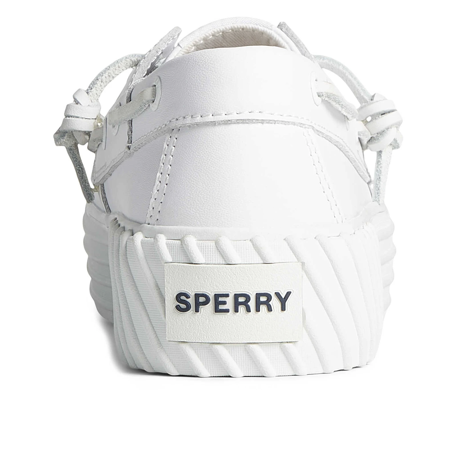 Sperry Top-Sider Women's Bahama 2.0 Leather Platform Sneaker White 5 Sperry Top-Sider Women's Bahama 2.0 Leather Platform Sneaker White - Image 3