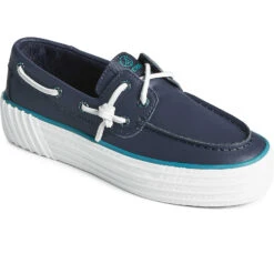 Sperry Top-Sider Women's Bahama 2.0 Leather Platform Sneaker Navy 11 Sperry Top-Sider Women's Bahama 2.0 Leather Platform Sneaker Navy -Sperry Top-Sider Sales STS88866