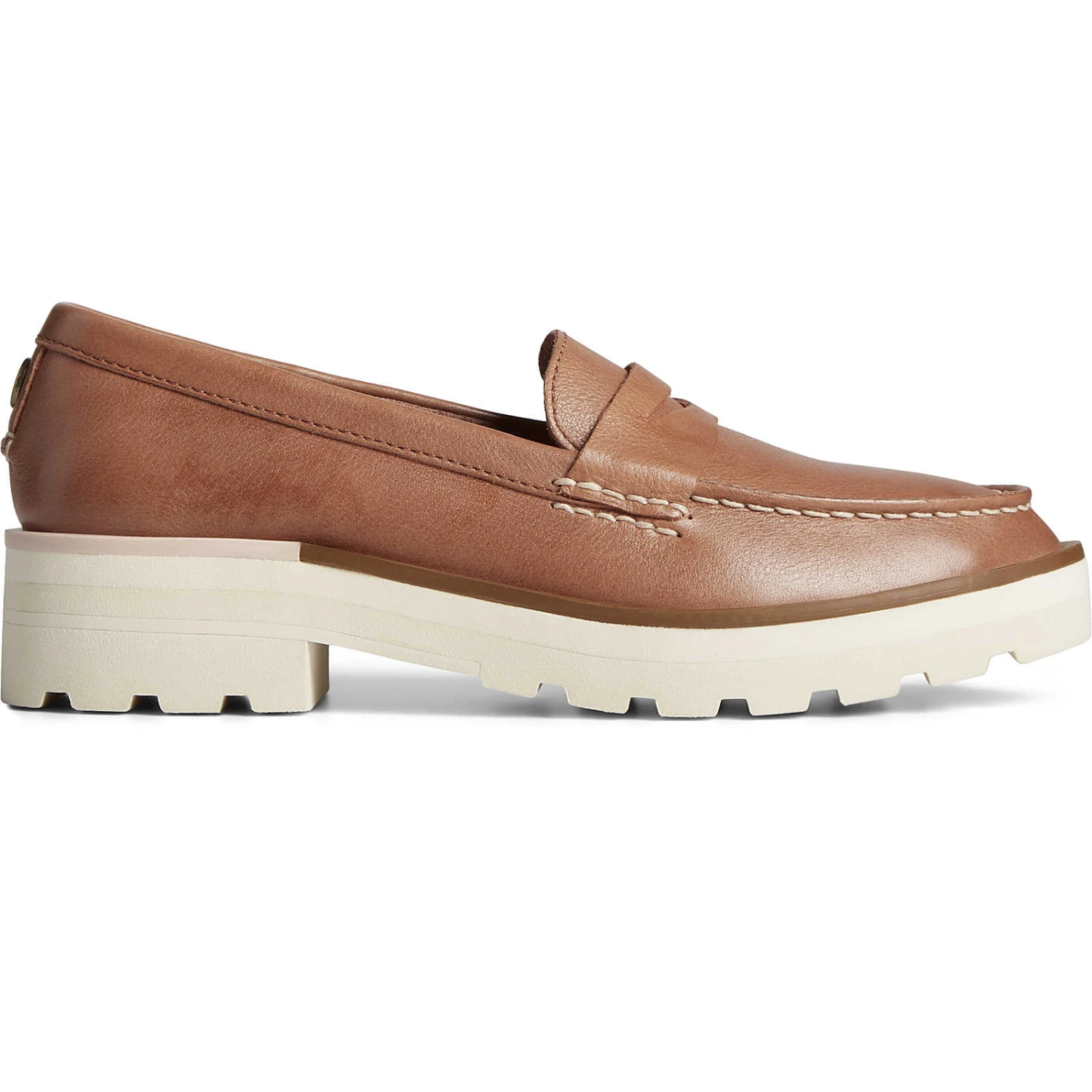 Sperry Top-Sider Women's Lug Penny Loafer Tan 3 Sperry Top-Sider Women's Lug Penny Loafer Tan