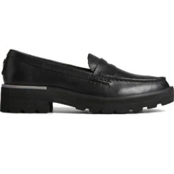 Sperry Top-Sider Women's Lug Penny Loafer Black