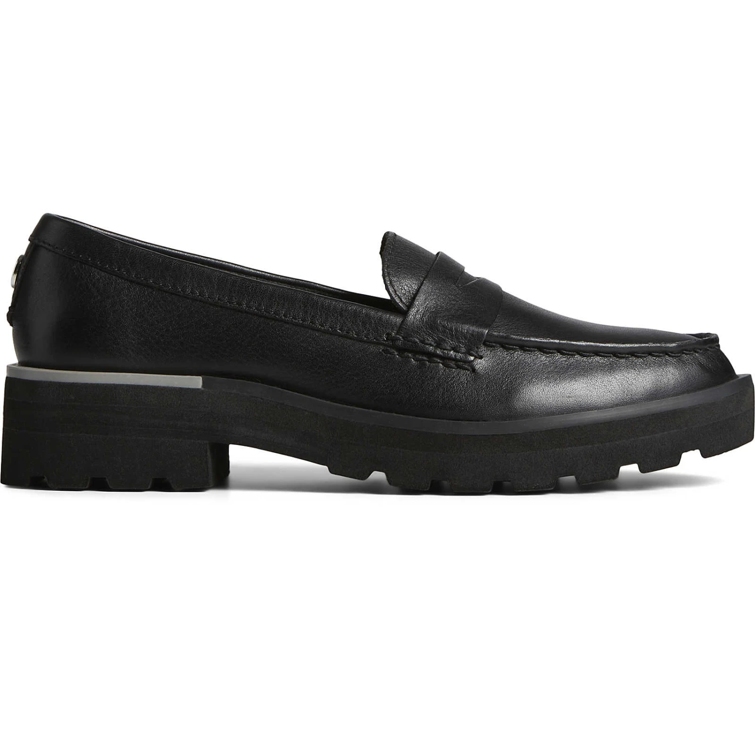 Sperry Top-Sider Women's Lug Penny Loafer Black 3 Sperry Top-Sider Women's Lug Penny Loafer Black