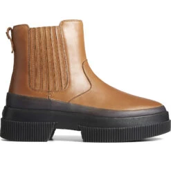 Sperry Top-Sider Women's Highland Chelsea Boot Tan