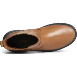 Sperry Top-Sider Women's Highland Chelsea Boot Tan -Sperry Top-Sider Sales STS88883 TOP