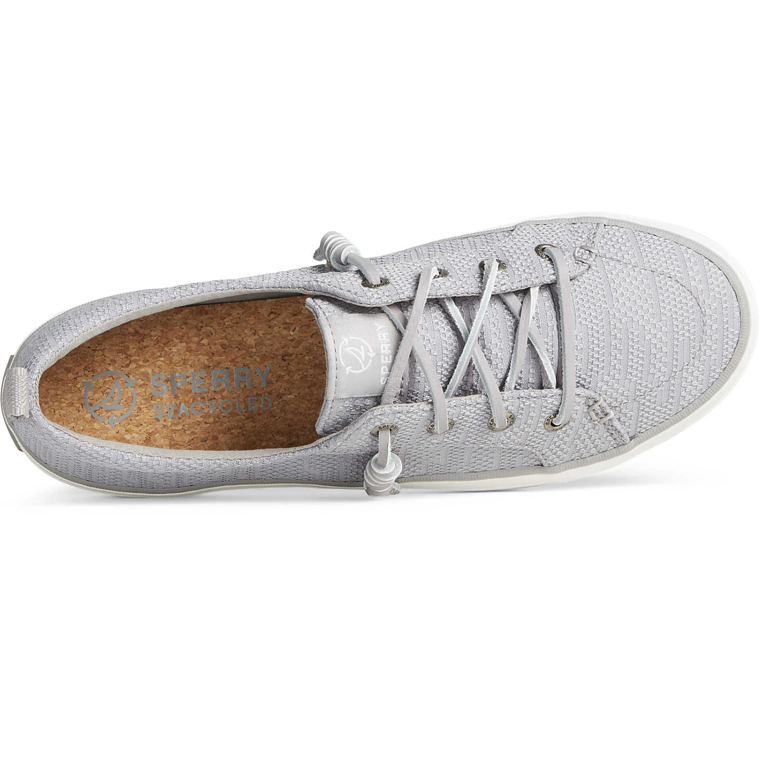 Sperry Top-Sider Women's Crest Vibe Jacquard Sneaker Grey 7 Sperry Top-Sider Women's Crest Vibe Jacquard Sneaker Grey - Image 5