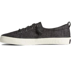 Sperry Top-Sider Women's SeaCycled™ Crest Vibe Baja Sneaker Black -Sperry Top-Sider Sales STS88906 180