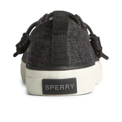 Sperry Top-Sider Women's SeaCycled™ Crest Vibe Baja Sneaker Black -Sperry Top-Sider Sales STS88906 90