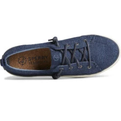 Sperry Top-Sider Women's SeaCycled™ Crest Vibe Baja Sneaker Blue -Sperry Top-Sider Sales STS88910 TOP