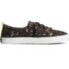 Sperry Top-Sider Women's Crest Vibe Cheetah Sneaker Black -Sperry Top-Sider Sales STS88919 000