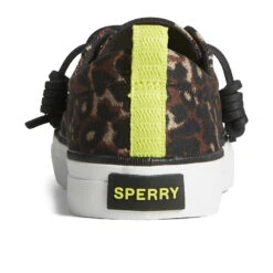 Sperry Top-Sider Women's Crest Vibe Cheetah Sneaker Black -Sperry Top-Sider Sales STS88919 90