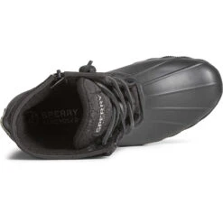 Sperry Top-Sider Women's Saltwater™ Circle Nylon Duck Boot Black -Sperry Top-Sider Sales STS88944 TOP