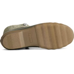 Sperry Top-Sider Women's Saltwater™ Circle Nylon Duck Boot Olive -Sperry Top-Sider Sales STS88945 OUT