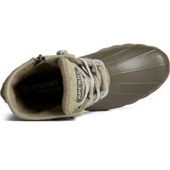 Sperry Top-Sider Women's Saltwater™ Circle Nylon Duck Boot Olive -Sperry Top-Sider Sales STS88945 TOP