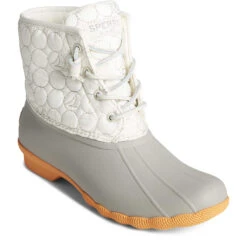 Sperry Top-Sider Women's Saltwater™ Circle Nylon Duck Boot White 9 Sperry Top-Sider Women's Saltwater™ Circle Nylon Duck Boot White -Sperry Top-Sider Sales STS88948