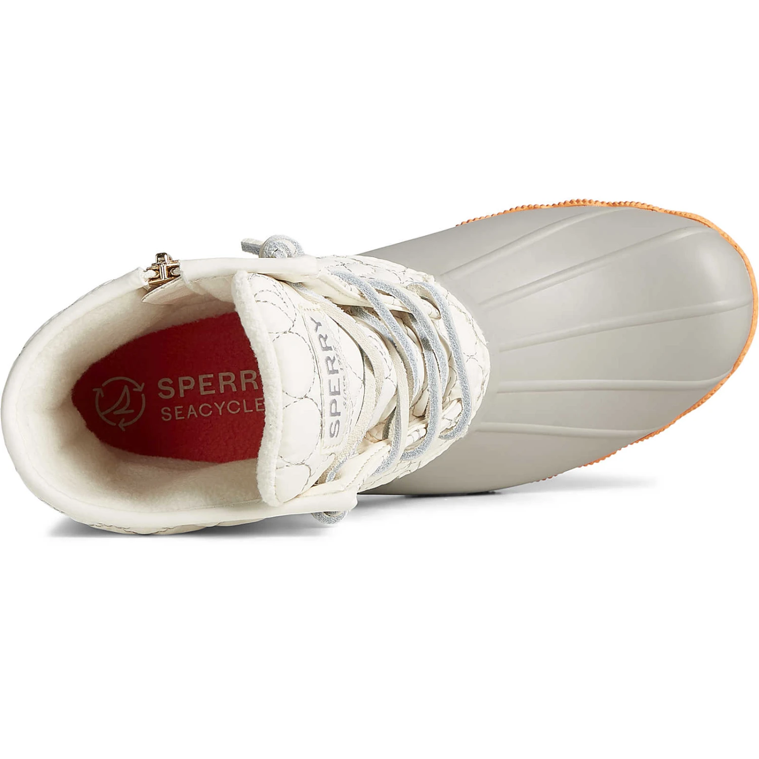 Sperry Top-Sider Women's Saltwater™ Circle Nylon Duck Boot White 7 Sperry Top-Sider Women's Saltwater™ Circle Nylon Duck Boot White - Image 5