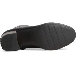 Sperry Top-Sider Women's Seaport Heel Waterproof Leather Boot Black -Sperry Top-Sider Sales STS88965 OUT