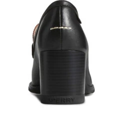 Sperry Top-Sider Women's Seaport Two-Tone Penny Heel Black/Tan -Sperry Top-Sider Sales STS88968 90