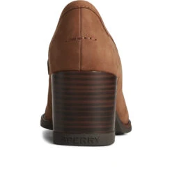 Sperry Top-Sider Women's Seaport Two-Tone Penny Heel Brown/Ivory -Sperry Top-Sider Sales STS88969 90