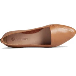 Sperry Top-Sider Women's Piper Ballet Flat Tan -Sperry Top-Sider Sales STS88976 TOP