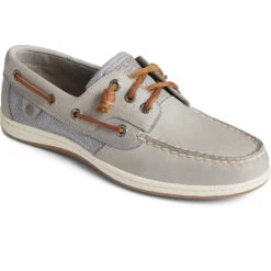 Sperry Top-Sider Women's Songfish Jacquard Boat Shoe Grey -Sperry Top-Sider Sales STS88982