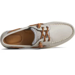 Sperry Top-Sider Women's Songfish Jacquard Boat Shoe Grey -Sperry Top-Sider Sales STS88982 TOP