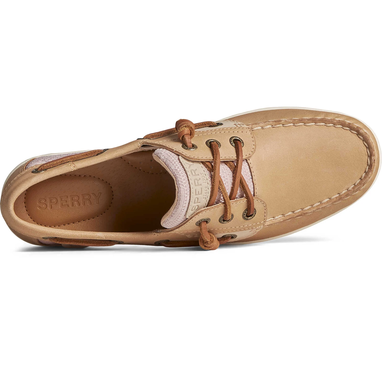 Sperry Top-Sider Women's Songfish Jacquard Boat Shoe Tan 7 Sperry Top-Sider Women's Songfish Jacquard Boat Shoe Tan - Image 5