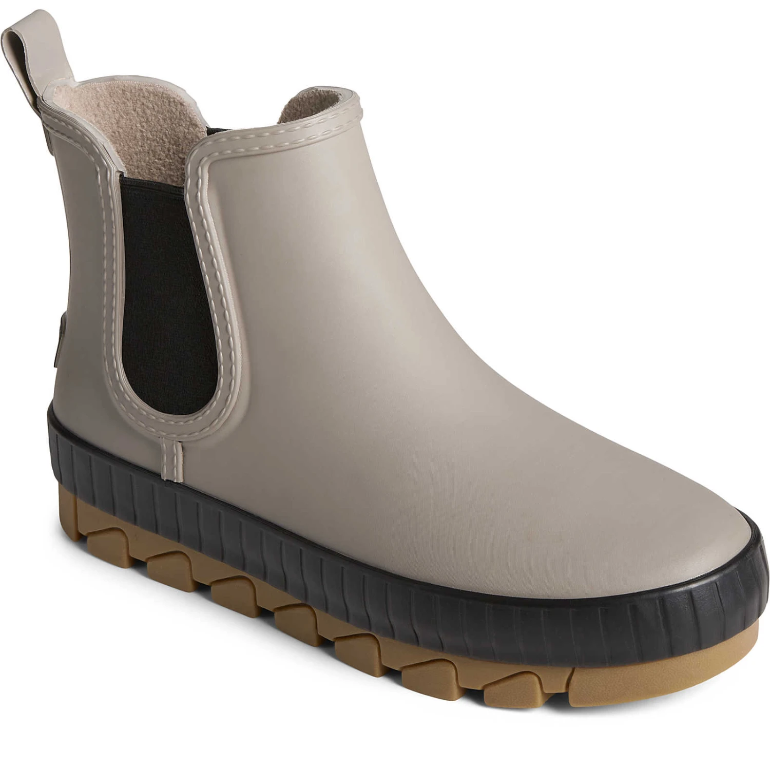 Sperry Top-Sider Women's Torrent Chelsea Waterproof Rain Boot Taupe 4 Sperry Top-Sider Women's Torrent Chelsea Waterproof Rain Boot Taupe - Image 2