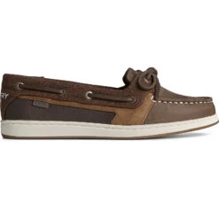 Sperry Top-Sider Women's Starfish 1-Eye Leather Baja Boat Shoe Brown