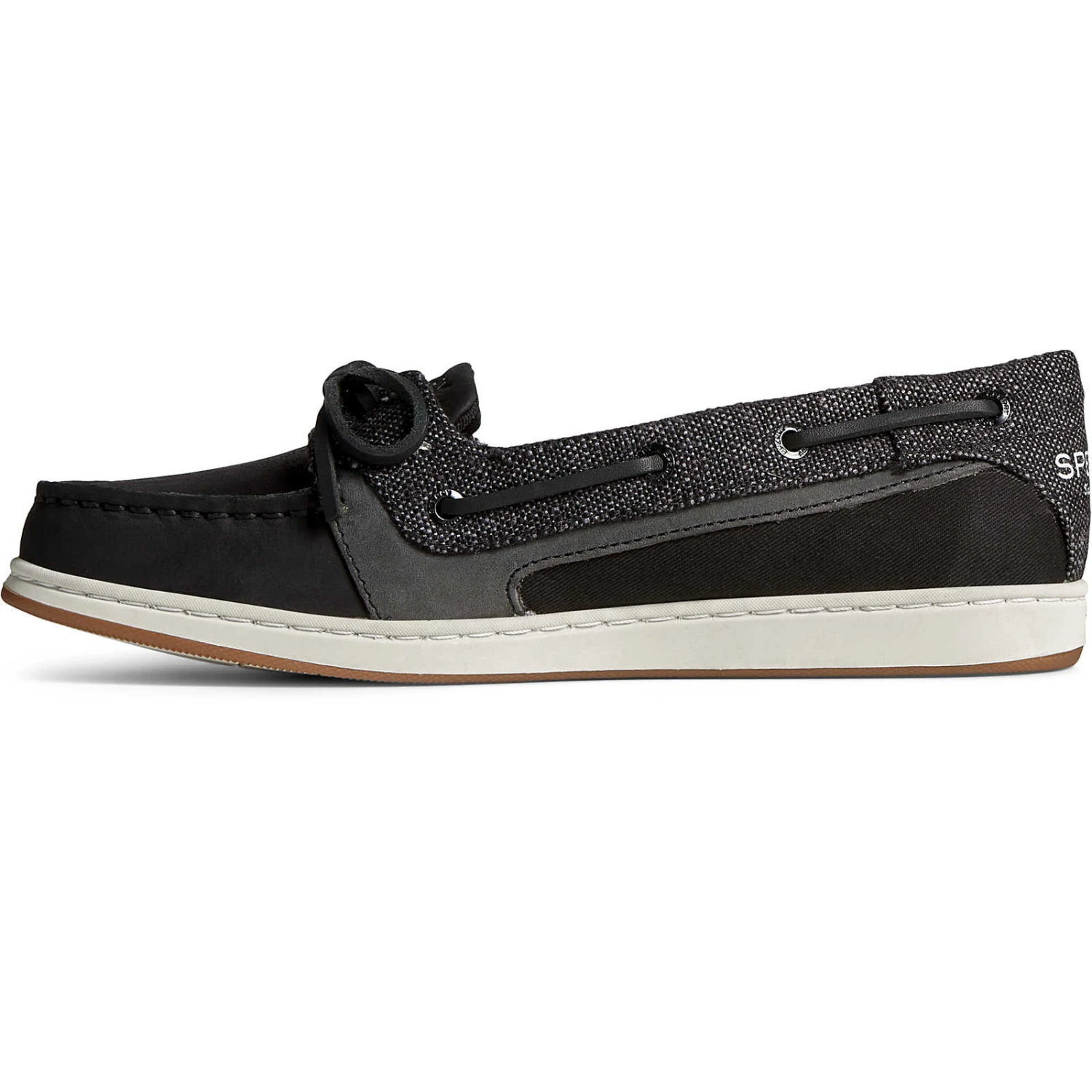 Sperry Top-Sider Women's Starfish 1-Eye Leather Baja Boat Shoe Black 6 Sperry Top-Sider Women's Starfish 1-Eye Leather Baja Boat Shoe Black - Image 4