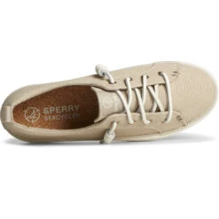 Sperry Top-Sider Women's SeaCycled™ Crest Vibe Textile Platform Sneaker Brown -Sperry Top-Sider Sales STS89042 TOP
