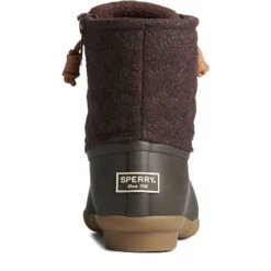 Sperry Top-Sider Women's Saltwater Chevron Wool Duck Boot Java -Sperry Top-Sider Sales STS89077 90