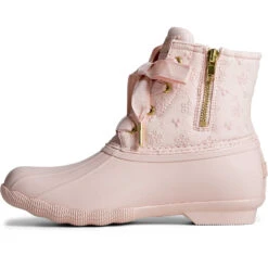 Sperry Top-Sider Women's Saltwater Eyelet Duck Boot Pink 11 Sperry Top-Sider Women's Saltwater Eyelet Duck Boot Pink -Sperry Top-Sider Sales STS89079 180